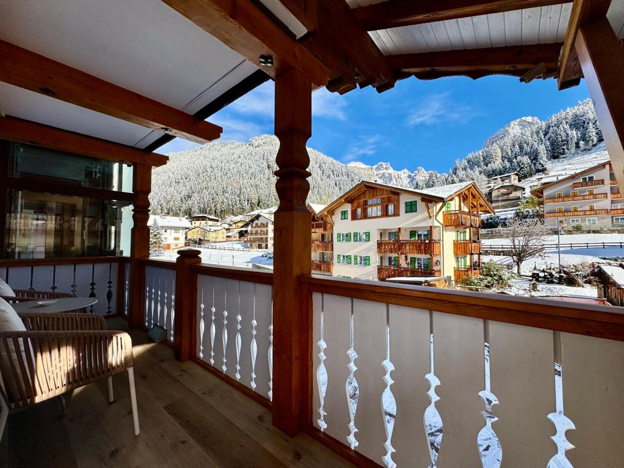 B&B Cesa Planber Mountain View Bike Friendly Canazei Exteriör bild